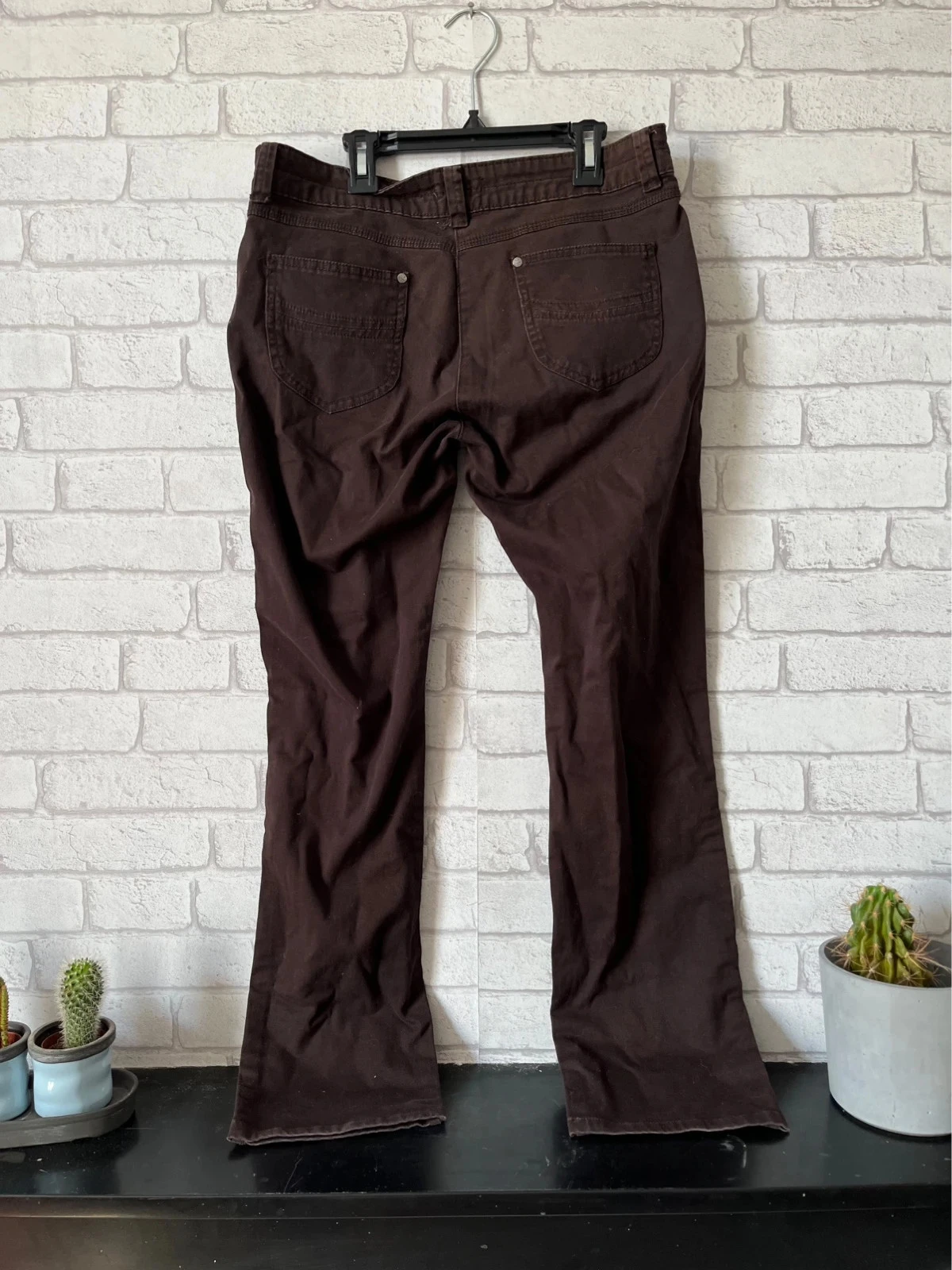 Brown straight pants – Size 40 – In Extenso – photo 2